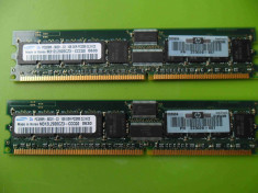 Memorie RAM PC DDR1 1GB PC3200 400MHz ECC foto