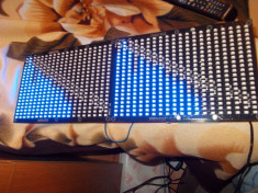 Analizor spectru audio cu 800 LED-uri albastre foto