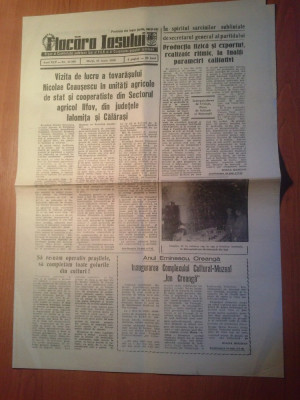 ziarul flacara iasului 13 iunie 1989 foto