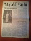 Ziarul telegraful roman 1 aprilie 1990-foaie editata de ariepiscopia sibiului