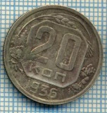 4412 MONEDA - RUSIA (URSS) - 20 KOPEKS - ANUL 1936 -starea care se vede