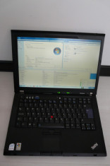Laptop LENOVO T61 CORE 2 DUO 1.8 Ghz 1GB RAM 320GB HDD BATERIE 5 ORE foto