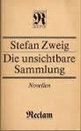 Stefan Zweig-Die unsichtbare Sammlung-novellen (Colectia invizibila si alte nuvele,povestiri-Nuvela jocului de sah etc)-Verlag Philipp R.-DDR(B2067) foto