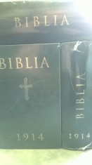 BIBLIA DIN 1914 RETIPARITA 2014 1648P ORTODOXA ORTODOX ORTODOXIE EDI?IE ANASTAT foto