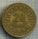 4376 MONEDA - TUNISIA - 20 MILLIM - ANUL 1960 -starea care se vede
