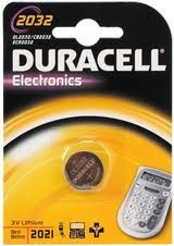 Baterie Duracell CR2032. foto