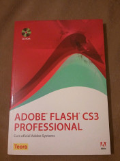 &amp;quot;Adobe Flash CS3 Professional&amp;quot; cu CD (impecabila, 100 % noua!) foto