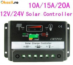 regulator controller20A 12/24V fotovoltaic ( solar ) foto