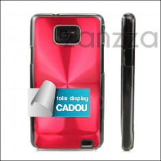 Husa Galaxy S2 Samsung i9100 Folie protectie display CADOU Aluminiu foto