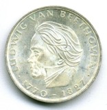 GERMANIA 5 MARCI 1970 F LUDWIG VAN BEETHOVEN ARGINT STARE AUNC
