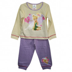 Pijamale fetite Disney Fairies TinkerBell 1 - 4 ani / Pijamale subtiri 2 piese foto