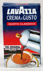 cafea lavazza crema e gusto 250g produs original made in italy, termen val. 2015 foto