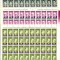 SD Romania 1998 LP1468- Aniv.-Com.-Pers. 1992(s.&quot;pasari&quot;), 5 val. in coli de 50