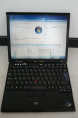 5 Buc Laptop LENOVO X60S CORE DUO 1.66 Ghz 1GB RAM 80GB HDD foto