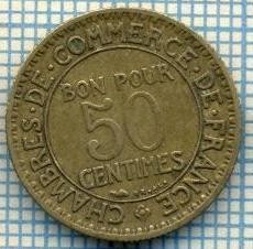 4401 MONEDA - FRANTA - 50 CENTIMES - ANUL 1924 -starea care se vede foto
