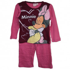 Pijamale fetite Disney Minnie 2 ani - 6 ani bumbac/Pijamale groase 4 5 6 ani foto