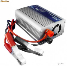 INvertor auto de la 12 v la 220v putere max 300w produs NOU foto