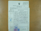 Act de nastere Primaria orasului Piatra Neamt 1920 + bilet taxa eliberare certificat nastere