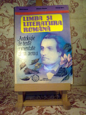 Maria Boatca - Limba si literatura romana Antologie de texte comentate clasa a VIII a foto
