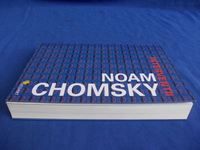 NOAM CHOMSKY - INTERVENTII - BUCURESTI - 2007 foto