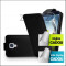 Husa pentru Samsung Galaxy S4 i9500 neagra folie display gratis