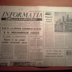 ziarul informatia bucurestiului 5 februarie 1974
