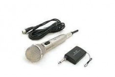 Microfon cu fir sau wireless WG-309 foto