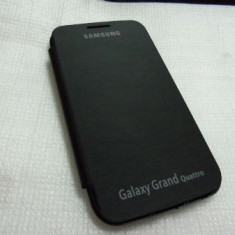 Husa Samsung Grand Quattro side flip inscriptionata