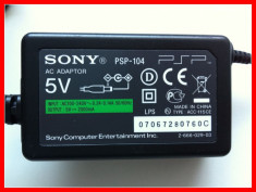 Sony Playstation PSP Model PSP-104 incarcator original Play Station alimentator adaptor joc pentru consola jocuri psp 1004 2004 3004 foto