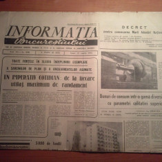ziarul informatia bucurestiului 22 martie 1974