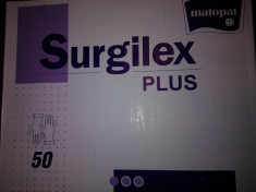 Manusi chirurgicale pudrate - Surgilex Plus, marime 8,5, expira in 2018 foto