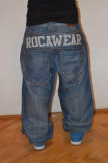 Blugi barbati Rocawear baggy fit marimea 32 foto