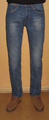 Blugi Originali Levis / Levi`s 504 Straight W 30 L 32 Clasici / Simpli / Eleganti / Frumosi ( Talie 80 / Lungime crac 80 / Lungime totala 107 ) foto