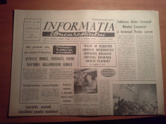 ziarul informatia bucurestiului 2 aprilie 1974 foto