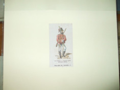 Garda nationala mobila Valahia 1854 D. Lancelot Le drabant souvenir Valachie foto