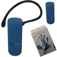 Casca / Handsfree Bluetooth BlueNEXT BN-708 albastru Blister Original foto