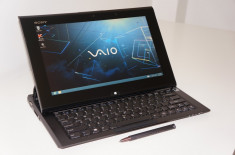 Sony Vaio DUO 11 Laptop / Tableta Core i5, 1080p IPS 12&amp;quot; Display, 6Gb Ram, 128Gb SSD, Stylus, Win 8, Poze Reale foto