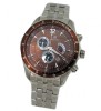 Ceas Chronograph OSKAR EMIL Silver , 10 ATM WATER RESISTANT, Analog, Inox, Lux - sport