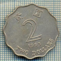 4550 MONEDA - HONG KONG - 2 DOLLARS - ANUL 1993 -starea care se vede