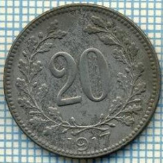 4530 MONEDA - AUSTRIA - 20 HELLER - ANUL 1917 -starea care se vede