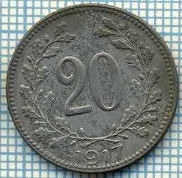 4530 MONEDA - AUSTRIA - 20 HELLER - ANUL 1917 -starea care se vede foto