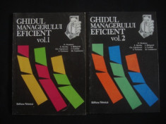 GHIDUL MANAGERULUI EFICIENT 2 volume {1993} foto