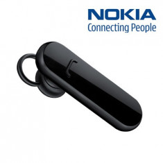 Casca / Handsfree Bluetooth MULTIPOINT Nokia BH-110 Blister Original (Pachet Complet / Se Poate Conecta la 2 Telefoane Simultan) foto