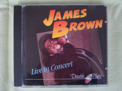JAMES BROWN - Live In Concert - C D Original ca NOU foto