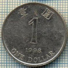 4559 MONEDA - HONG KONG - 1 DOLLAR - ANUL 1998 -starea care se vede