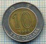 4560 MONEDA - HONG KONG - 10 DOLLARS - ANUL 1994 -starea care se vede