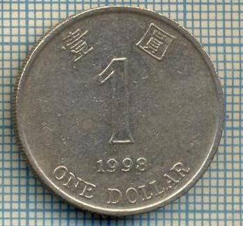 4557 MONEDA - HONG KONG - 1 DOLLAR - ANUL 1998 -starea care se vede foto