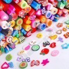 Set 50 betisoare fimo nail art , decoratii unghii false, batoane fimo foto