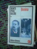 BENINA -BENITO PEREZ GALDOS, 1984, Alta editura