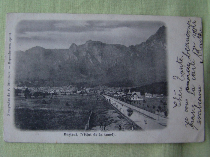 BUSTENI - Vedere de la Tunel - 1903